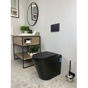 Zara 99 Rimless Floor-mount Toilet Pan Only